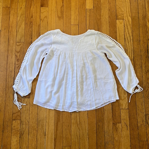 LOFT Linen Blouse - Picture 3 of 4